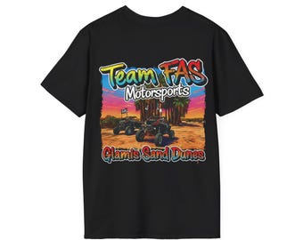 Glamis Sand Dunes T-Shirt, Team FAS Motorsports UTV Offroad Tee