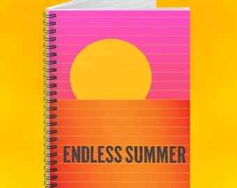 Summer Adventure Journal: Spiral Notebook for Everyday Writing