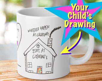 Personal Art Jumbo Mug Gift: Custom Printed 20oz