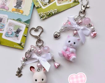 Calico Critters Perlen Schlüsselanhänger & Handyanhänger