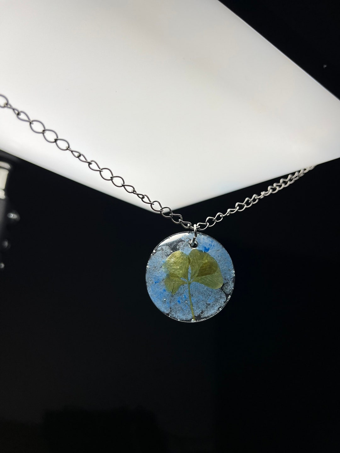 Real 4 Leaf Clover Necklaces - Etsy