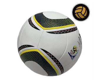 Fußball Jabulani, Fußball der FIFA Fußball-Weltmeisterschaft 2010, offizieller Lederball, Fußball der Weltmeisterschaft, Vintage-Fußball, seltener Fußball, FIFA