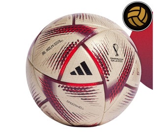 Ballon de football, ballon de football rare FIFA 2022, ballon de football sur mesure, vintage, cadeau de fête de football, cadeau ballon de football coupe du monde unisexe, cadeau de football garçons