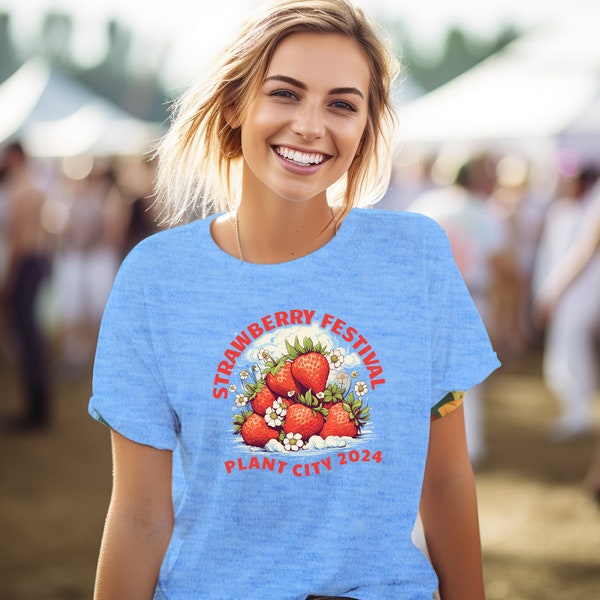 Strawberry Festival 2024 Shirt, Retro, Great Gift for girlfriend Plant City 2024