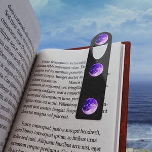 Full Moon Bookmark, Space bookmark, School Gift, Reading Gift