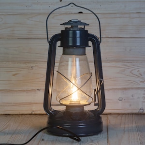 Old Paraffin Lamp - Etsy
