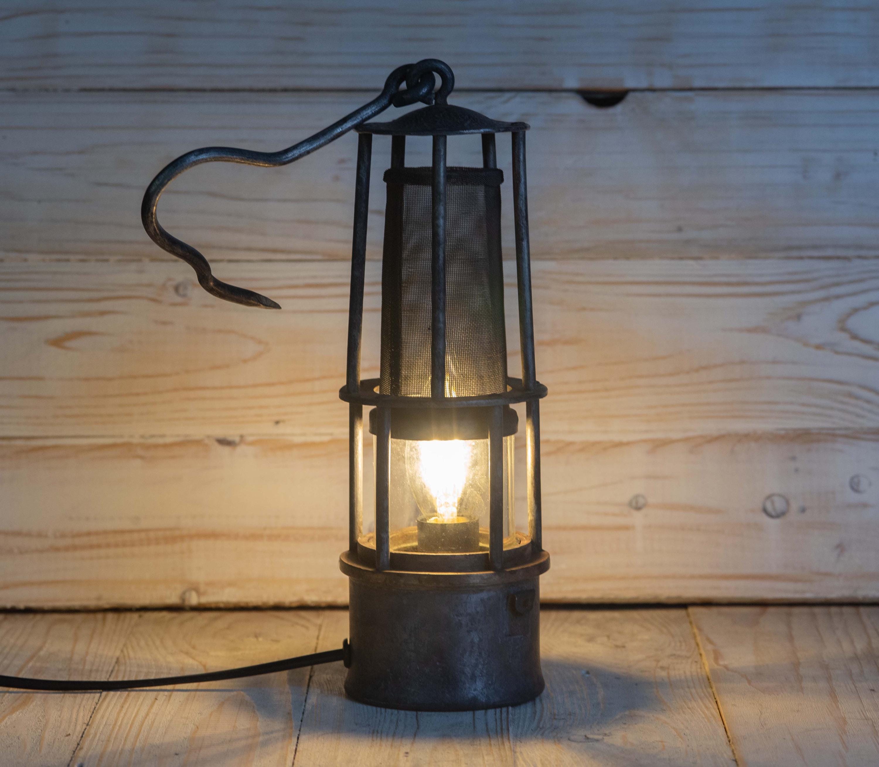 Antique mining lamp - Etsy 日本