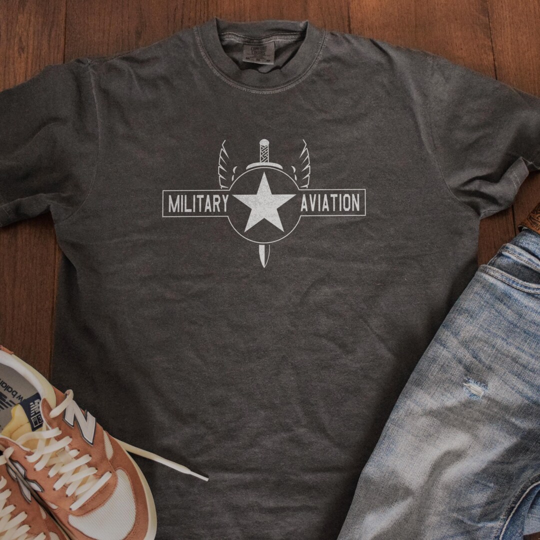 US Air Force Military Aviation T-shirt Sword With Wings CC1717 Shirt ...