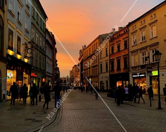 Photo of Krakow streets - Digital