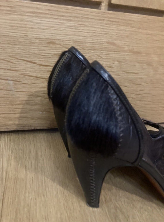 Sandales à talons ouverts vintage pour femmes en … - image 3
