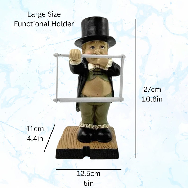 Funny Bathroom Gnome Butler Toilet Paper Holder Gnome Plugging Nose