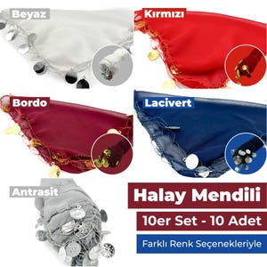 10 pezzi Halay Mendil | Sciarpa Halay