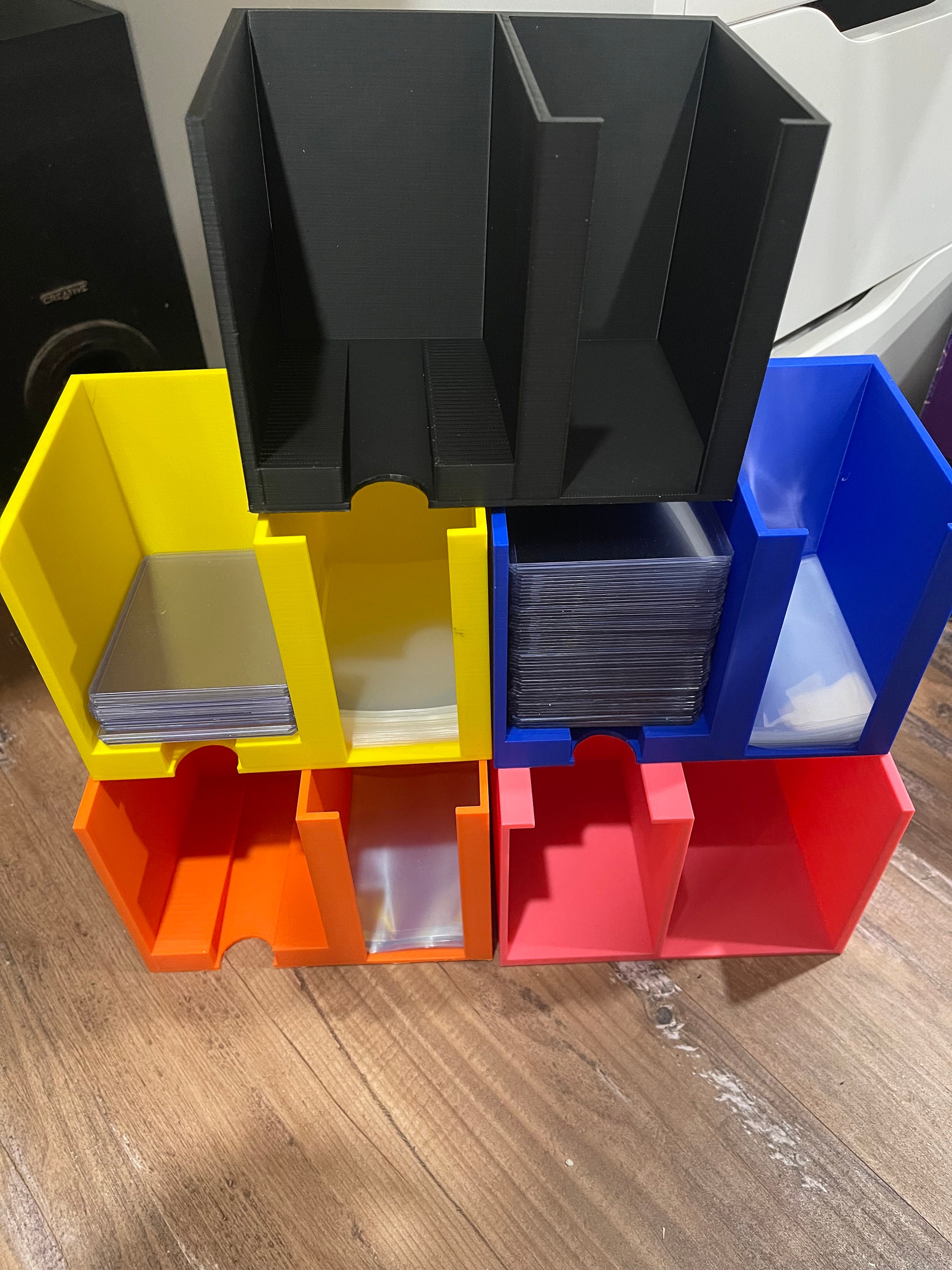 3D Printed Top Loader and Sleeve dispenser/holder