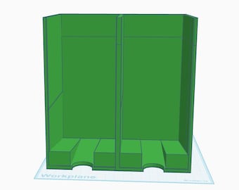 Distribuidor extra grande com abertura dupla e carregamento superior