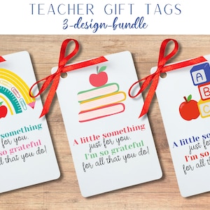 Étiquette-cadeau de remerciement pour toutes les occasions, étiquette « Je vous remercie » pour remercier et exprimer votre gratitude à un enseignant ou au personnel de l'école