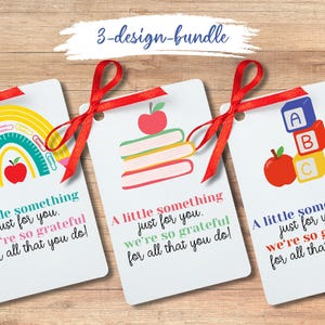 Etichetta regalo di apprezzamento per gli insegnanti per qualsiasi occasione, etichetta "grato per te" per dire grazie e mostrare la tua gratitudine a un insegnante o al personale scolastico