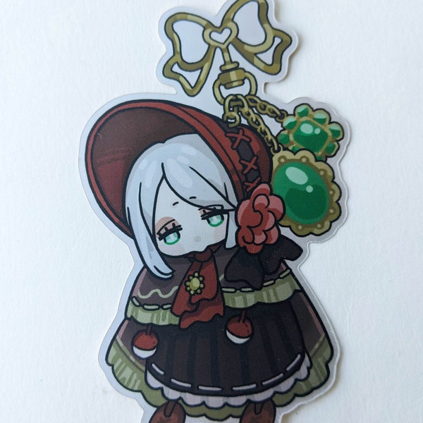 Pale Doll Sticker (Matte pearly Holo)