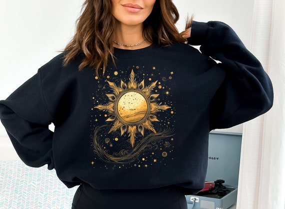 Moon graphic sweatshirt hotsell