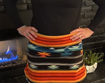 Cozy Fleece Bum Warmer / Ski/ Yoga Handmade Skirt