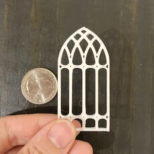 1/12 Dollhouse Miniature Window Frame Mini Window