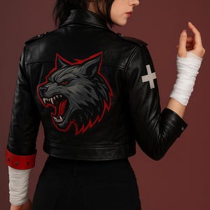 Vi Arcane Season 2 Leather Cosplay Jacket: League of Legends Outfit