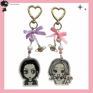 Nana and Hachi Keychains / Anime / Manga / Matching Keychains