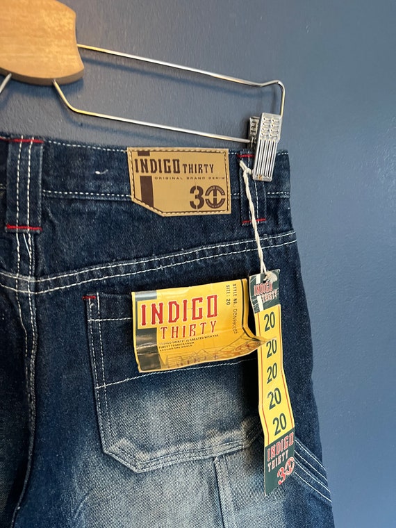 Vintage Y2K Brand New Indigo 30 Carpenter Denim S… - image 2