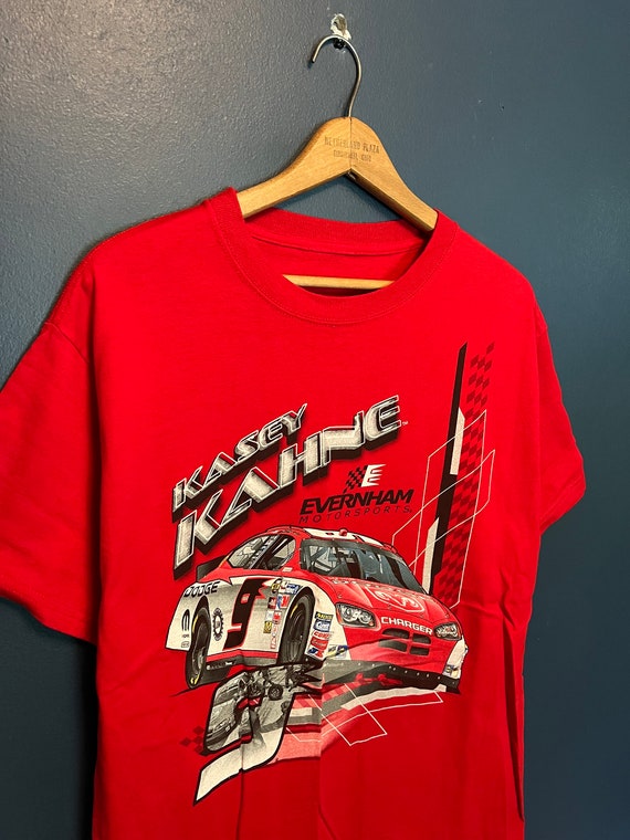 Vintage Y2K NASCAR Kasey Kahne Dodge Racing Tee Si