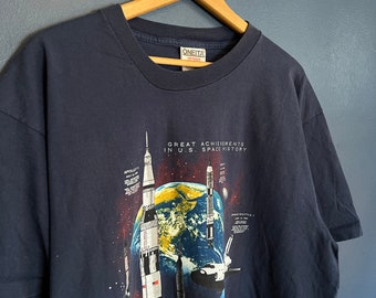 Vintage 90’s Kennedy Space Center Rocket Ship Tee Size XL