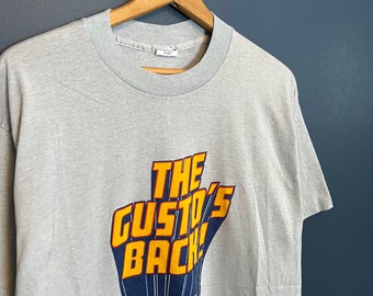 Vintage 80’s “The Gusto’s Back” Schlitz Beer Tee Size XL