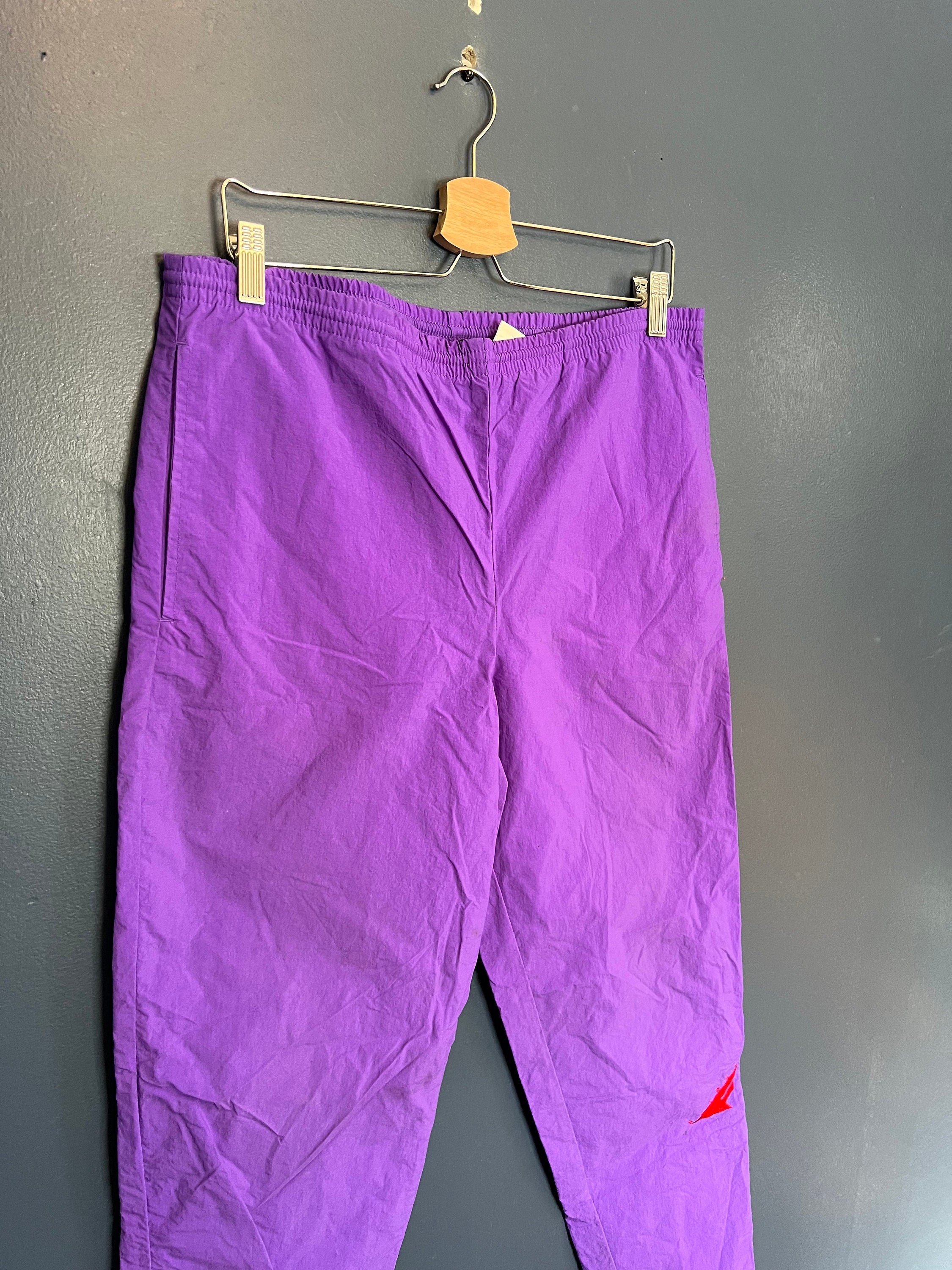 80s Track and Court Basketball Warm up Sweatshirt Pants Vintage M Purple  Pink or Blue -  Denmark