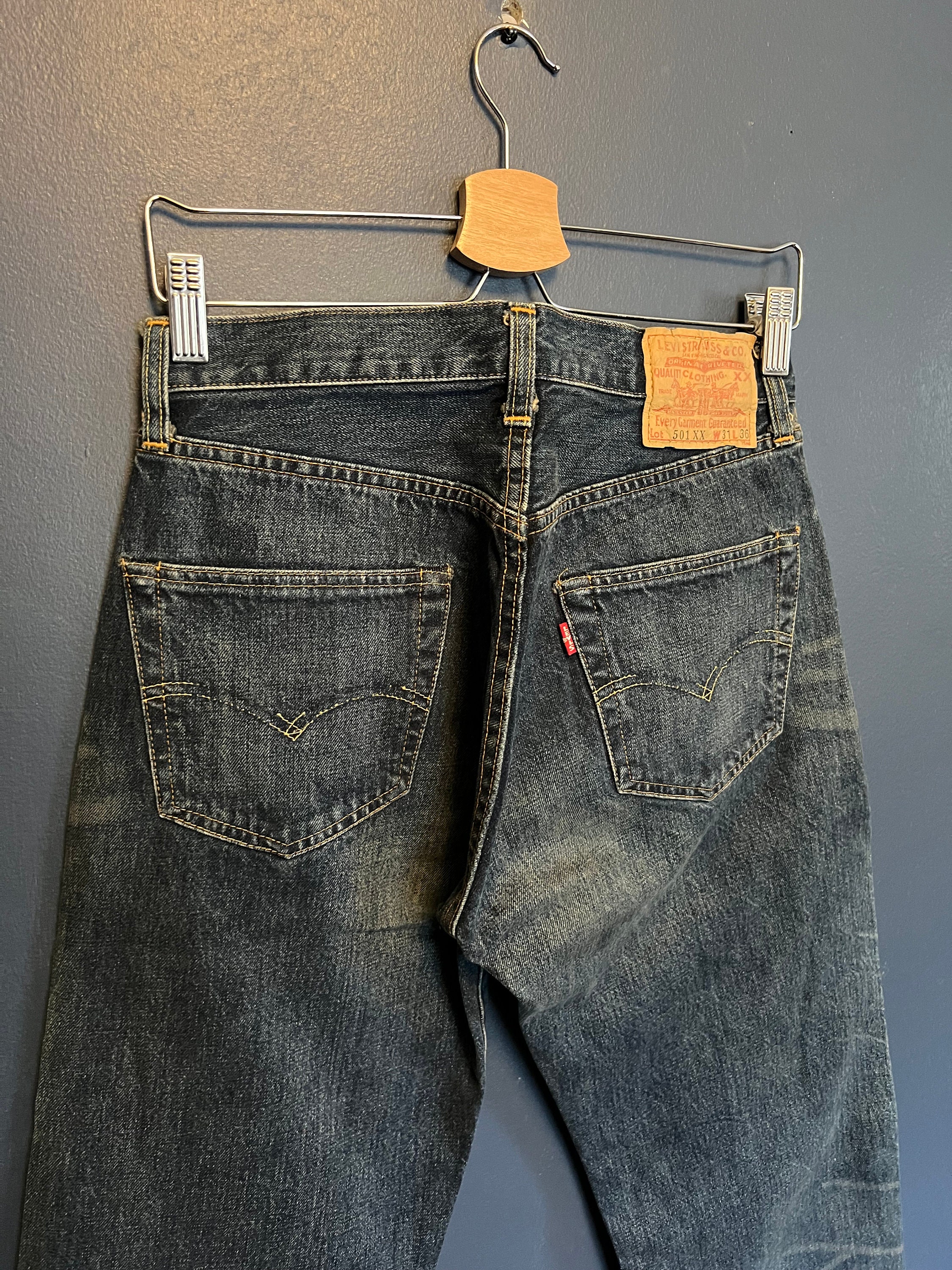 Levis 501 Usa Big E - Etsy