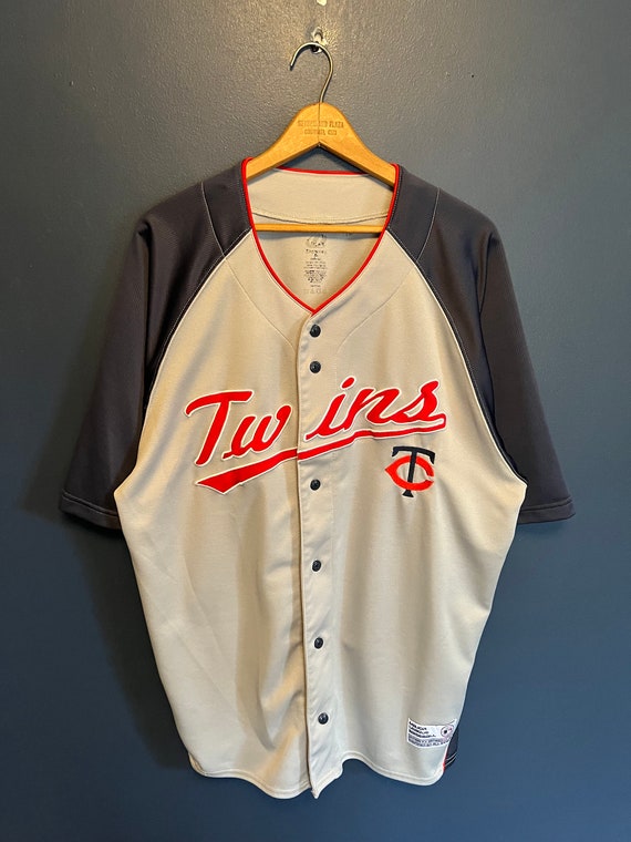 Vintage Y2K Minnesota Twins MLB Baseball Jersey S… - image 3