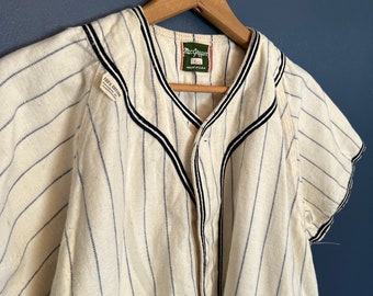 New Old Stock MacGregor Cotton Baseball Jersey maat Large USA Made