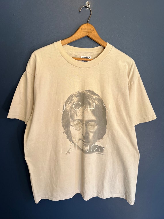 Vintage 90’s John Lennon Graphic Tee Size Large - image 3