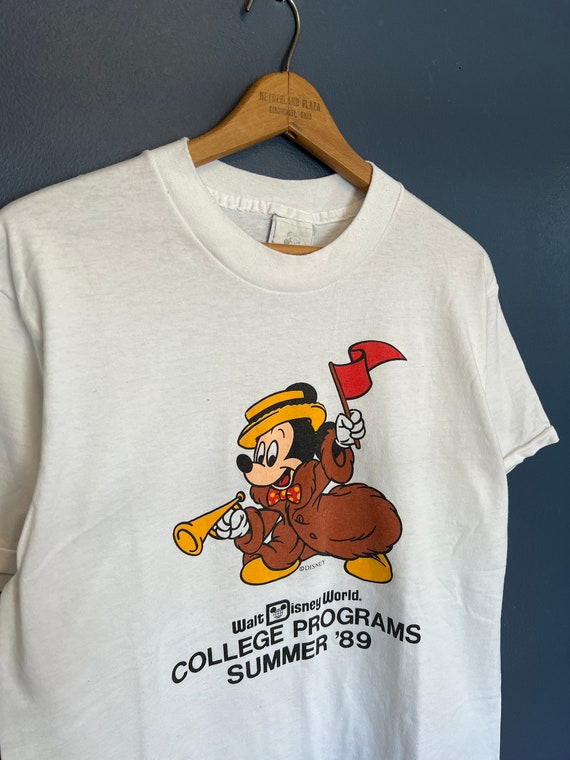 Vintage 80’s Mickey Mouse Walt Disney College Prog