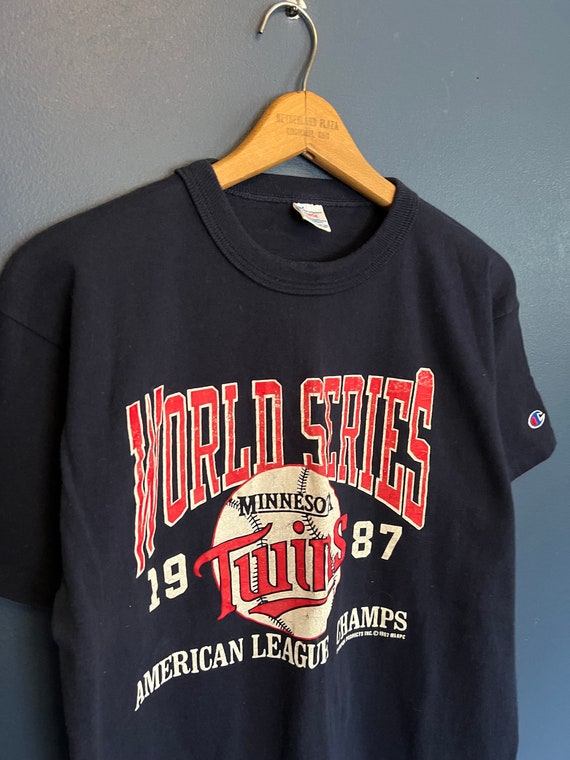 Vintage 1987 Champion Minnesota Twins MLB Basebal… - image 1