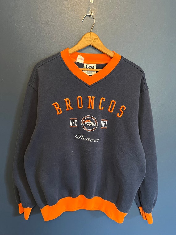 Vintage 90’s Lee Sport Denver Broncos Crewneck Si… - image 3