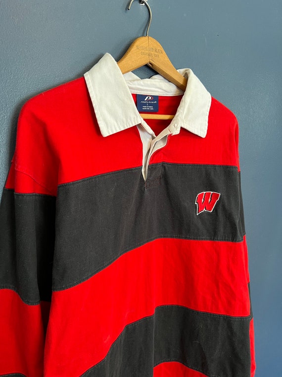 Vintage Y2K Pro Player Wisconsin Badgers Polo Shir