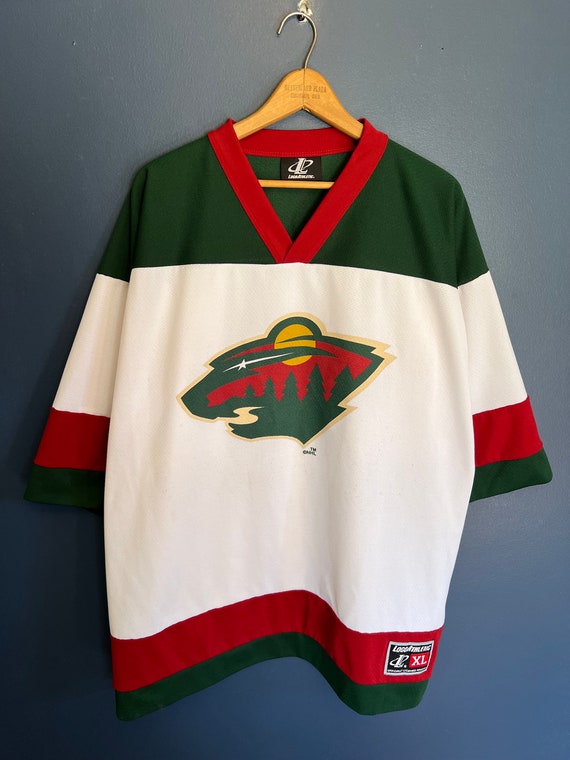 Vintage Y2K Logo Athletic NHL Minnesota Wild Jers… - image 3