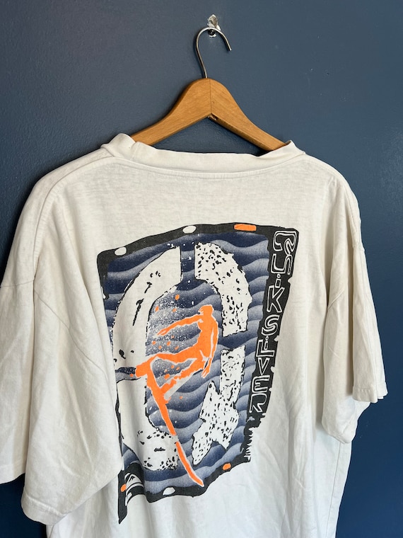 Vintage 90’s Quiksilver Surfing Graphic Tee Size X