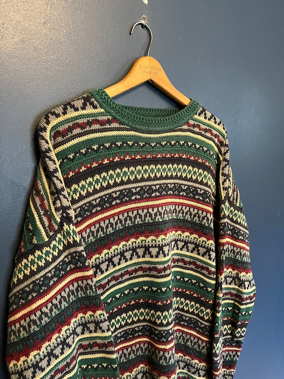 Knit sweater graphic new arrivals