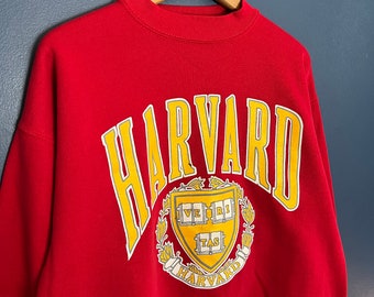 Vintage 90’s Harvard College Crewneck Size Large