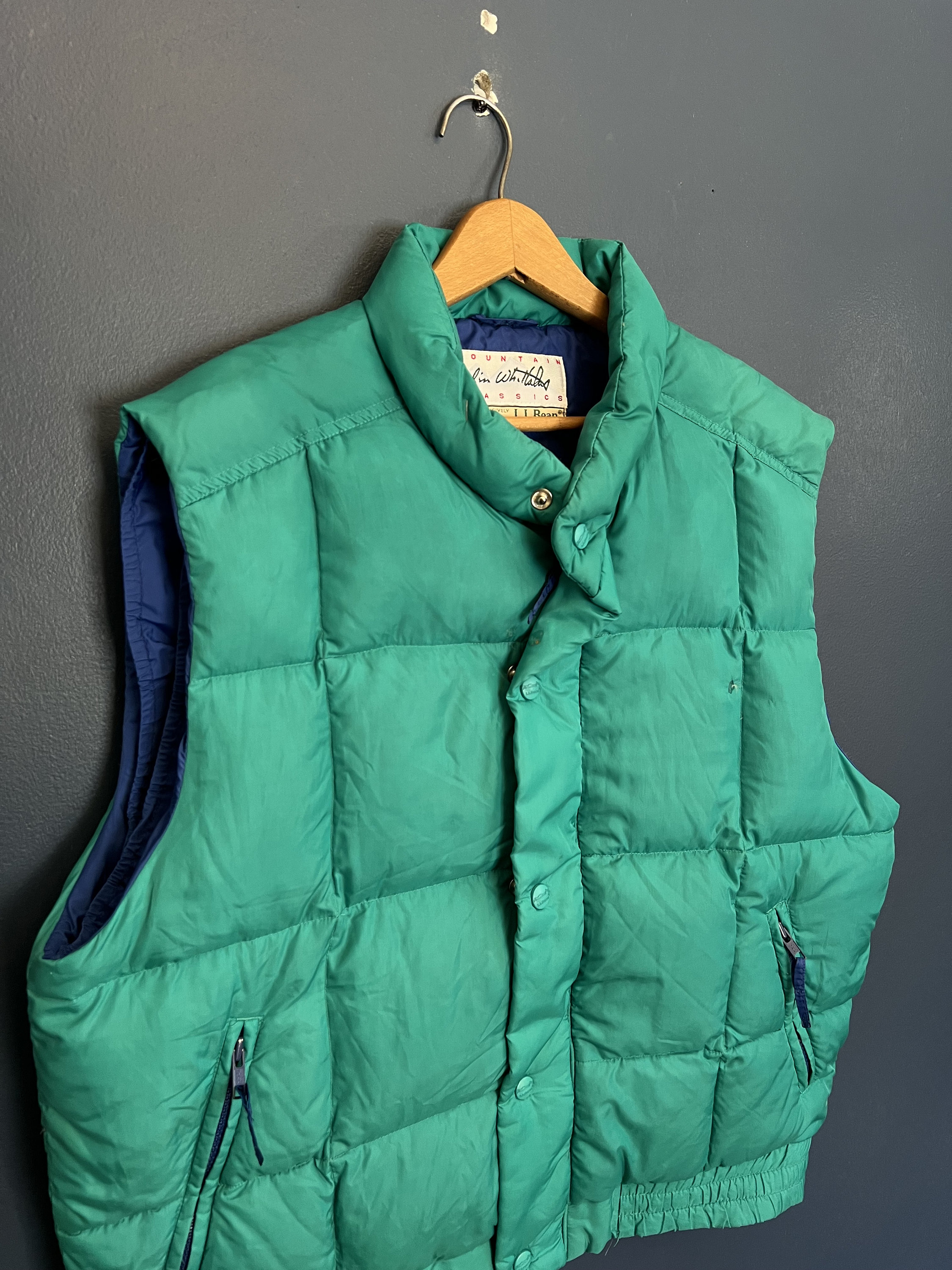 Ll Bean Down Vest 