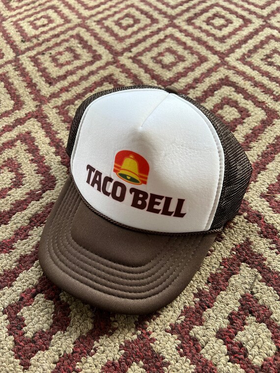 Vintage 90’s Taco Bell Trucker Snapback Hat