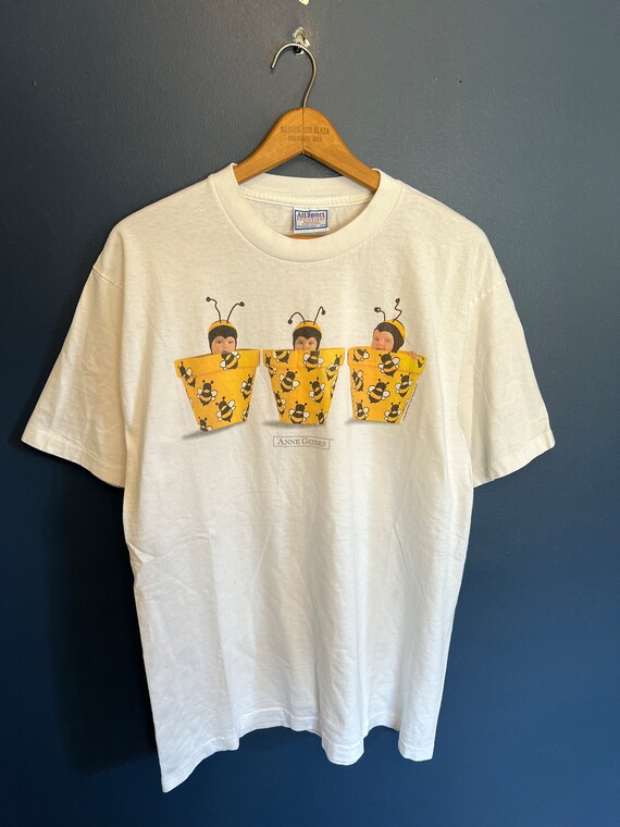 Vintage 90’s Anne Geddes Baby Bumble Bee Tee Size… - image 3
