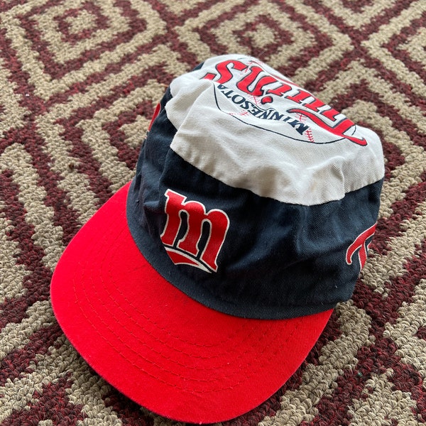 Vintage 90’s Minnesota twins MLB Baseball Painter Hat