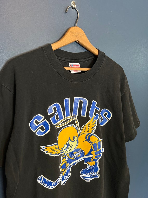 Vintage 90’s St Paul Saints Hockey Tee Size Large