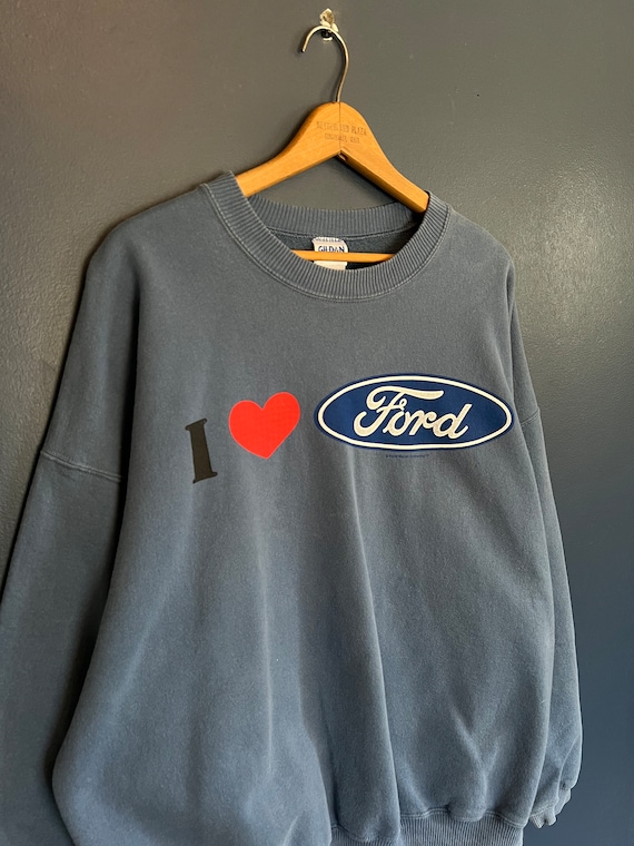 Vintage 90’s I Love Ford Graphic Crewneck Size 2XL