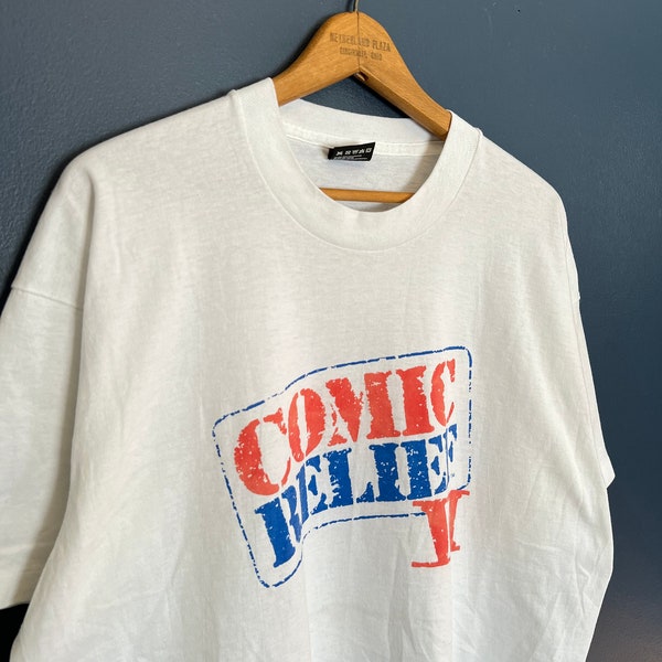 Vintage 90’s Comic Relief Tour Tee Size XL
